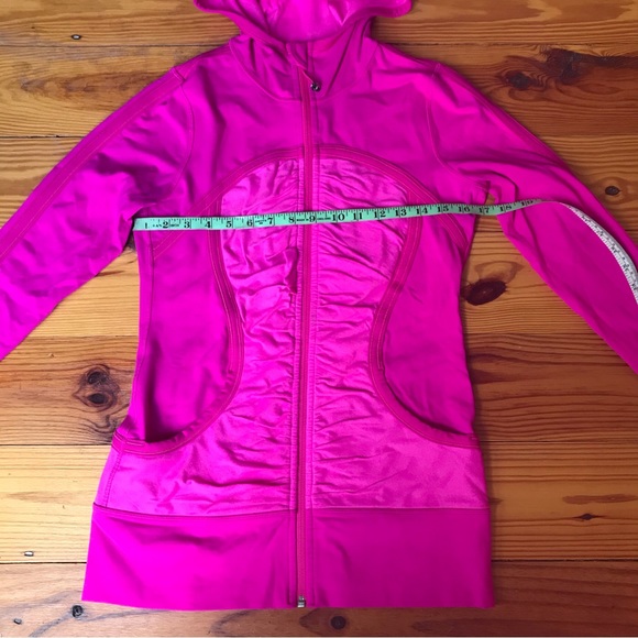 Lululemon Scuba Hoodie Pink Athletic Jacket, EUC, 6 - Picture 8 of 16